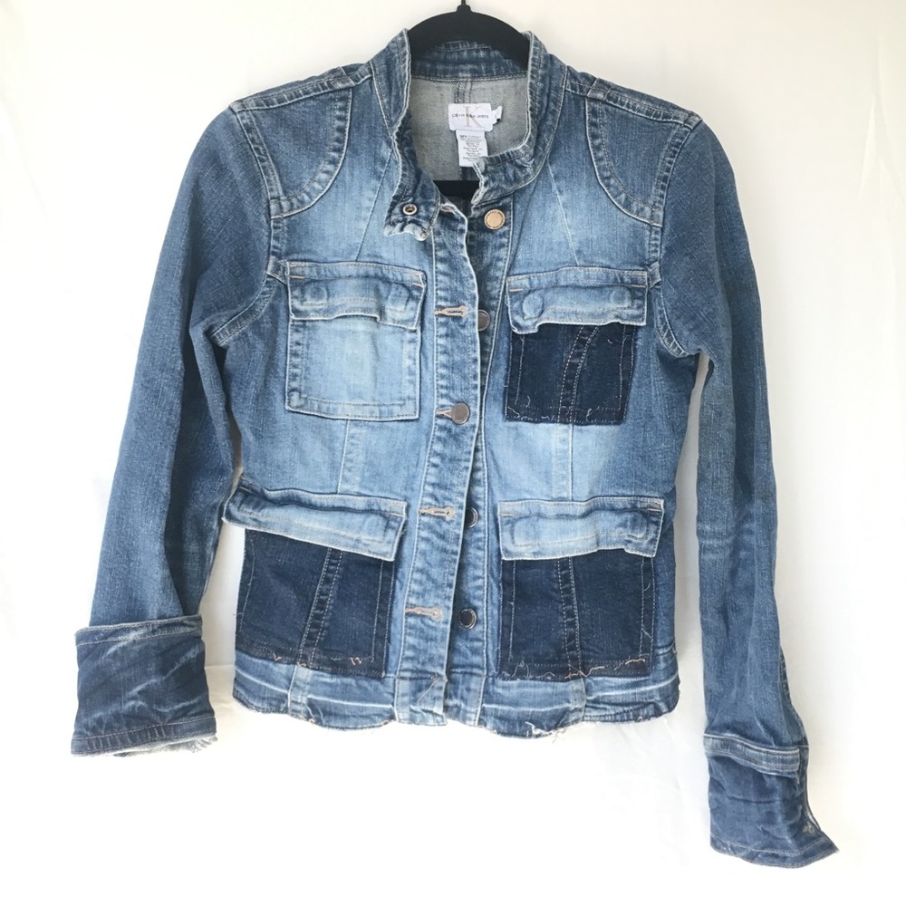 Calvin Klein Jean Distressed Jacket
